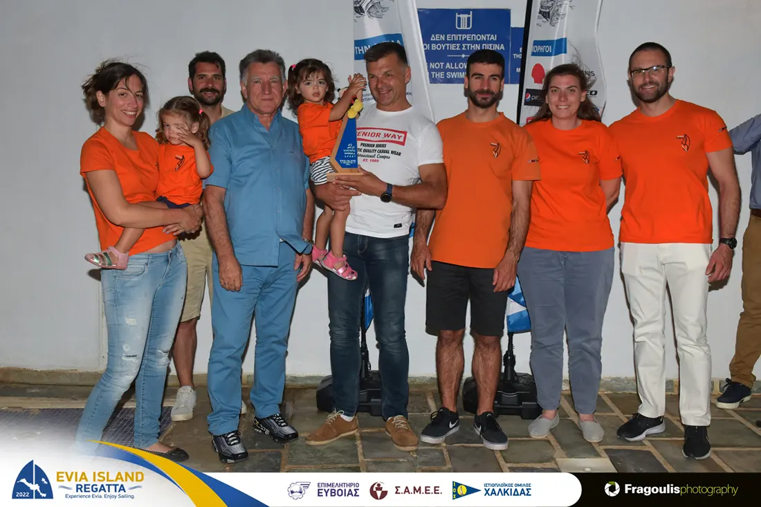 Evia Island Regatta 2022 Ιστιοδρομίες 2η ημέρα τελετή